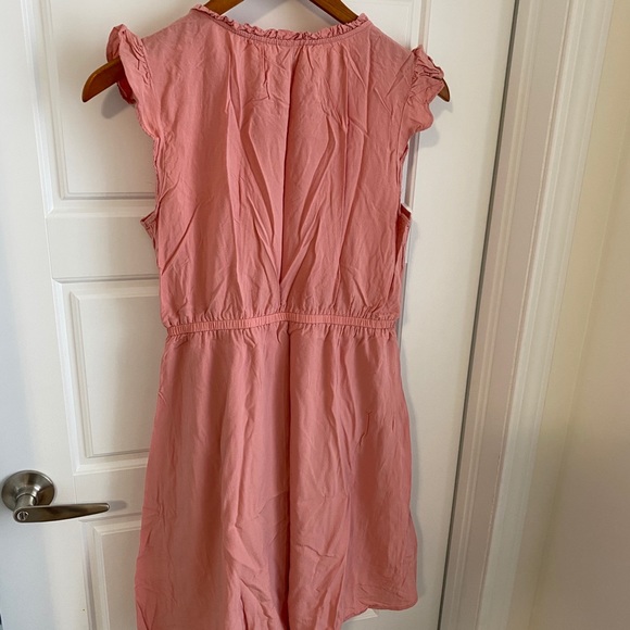 Soft Pink Ruffled Dress - Picture 5 of 6